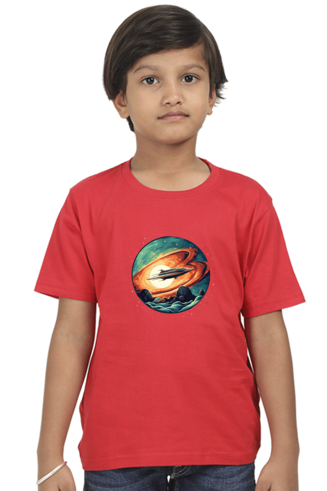 Galactic Odyssey | T-shirt for Kids | Boys & Girls T-shirt | The Shirt Circuit