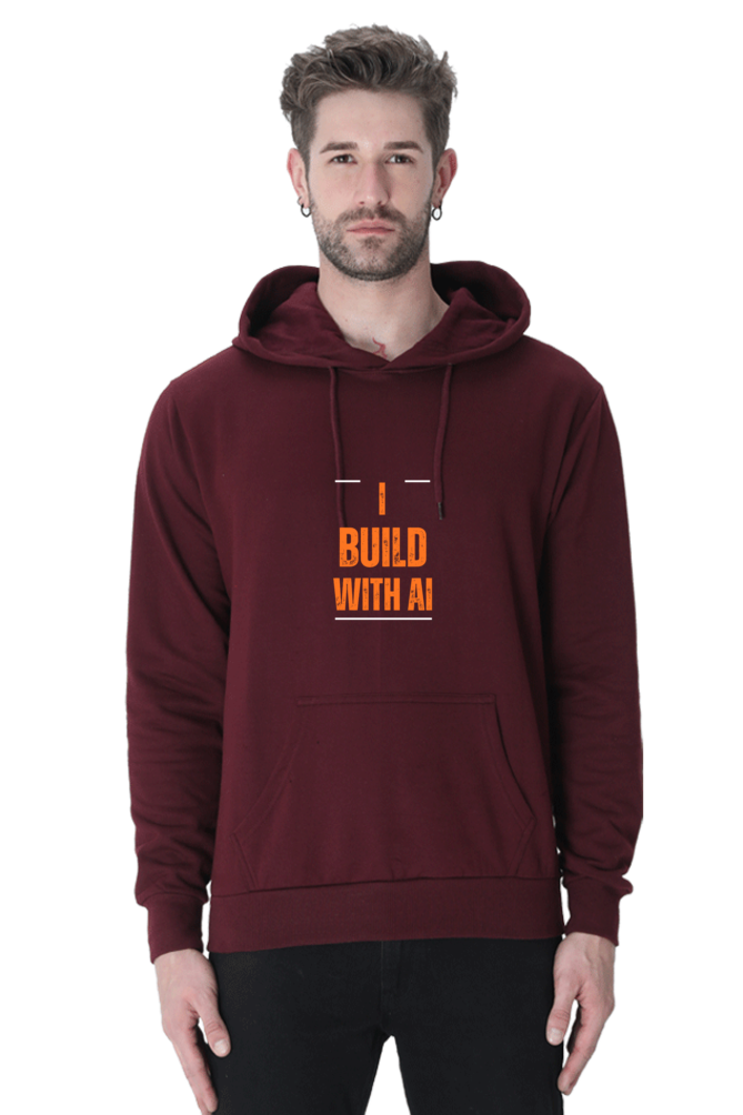 I Build With AI | AI Innovator Hoodie | Unisex Hoodies for AI Enthusiasts