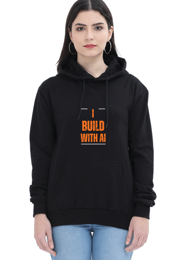 I Build With AI | AI Innovator Hoodie | Unisex Hoodies for AI Enthusiasts