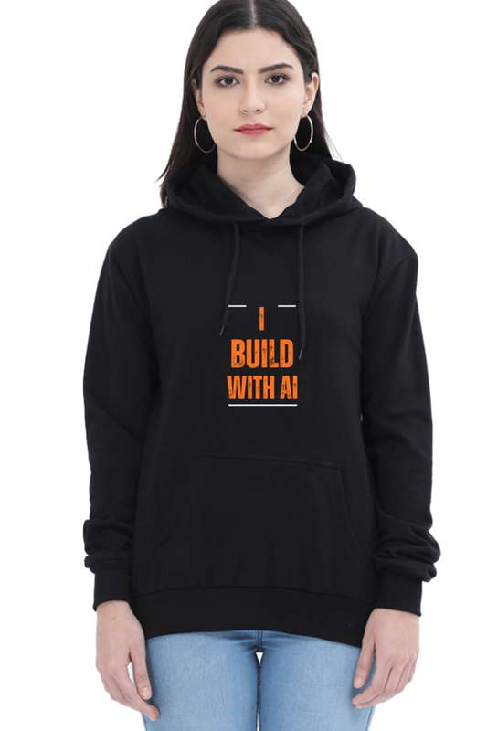 I Build With AI | AI Innovator Hoodie | Unisex Hoodies for AI Enthusiasts