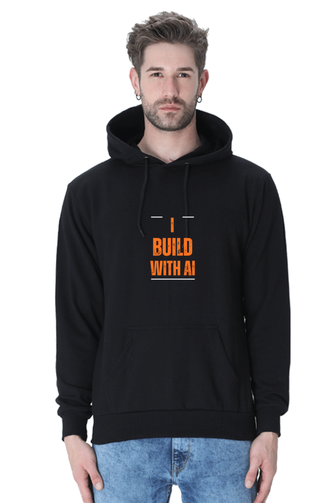 I Build With AI | AI Innovator Hoodie | Unisex Hoodies for AI Enthusiasts