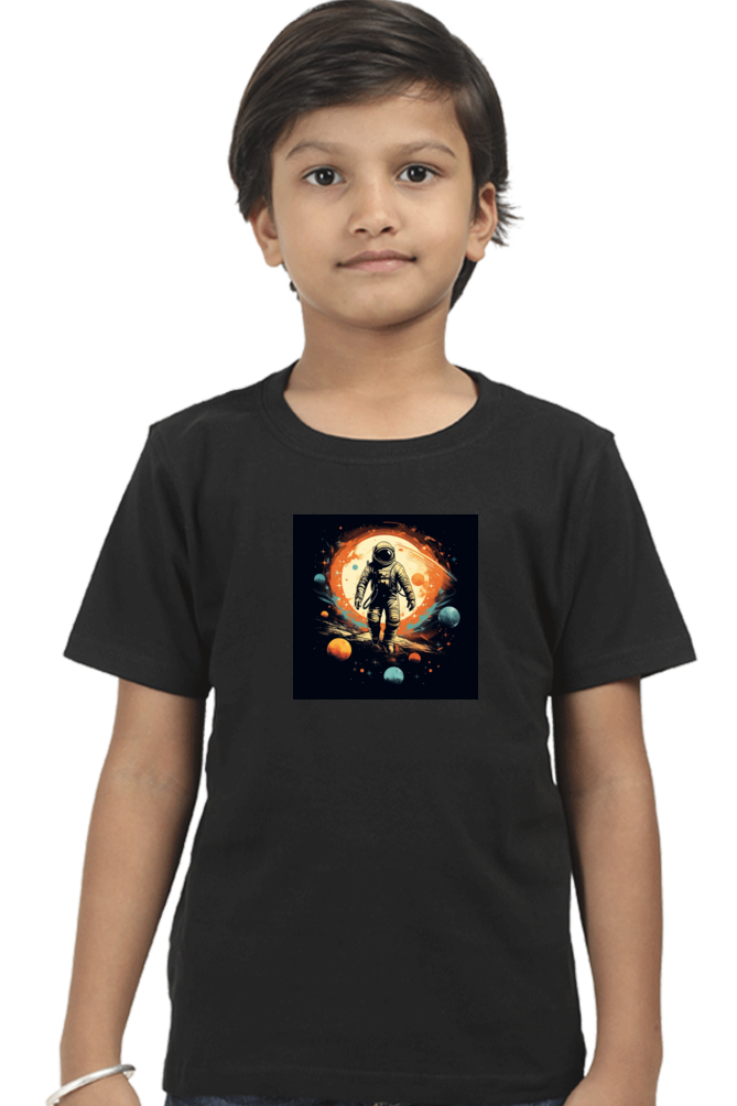 The Astronaut | Tshirt for Boys and Girls | Space Themed Tshirts for Kids | The Shirt Circuit