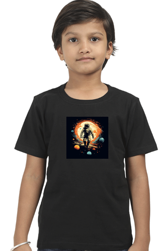 The Astronaut | Tshirt for Boys and Girls | Space Themed Tshirts for Kids | The Shirt Circuit