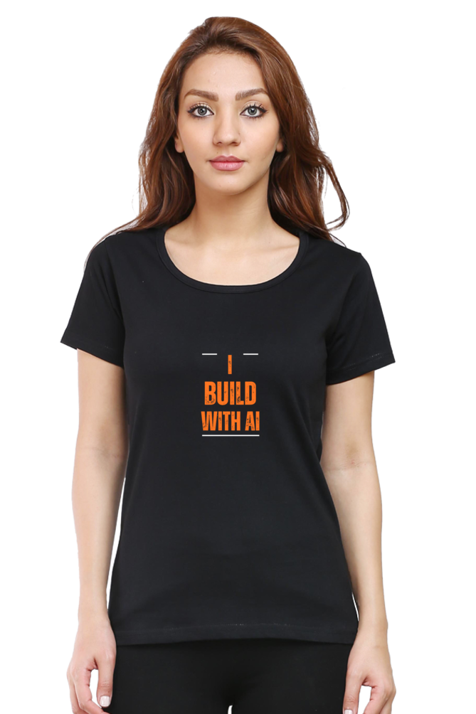 I Build With AI | AI Enthusiast Tee | Unisex Tshirt for AI Fans