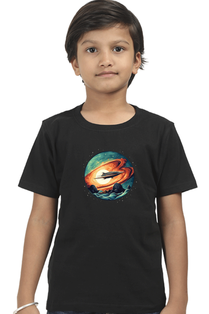 Galactic Odyssey | T-shirt for Kids | Boys & Girls T-shirt | The Shirt Circuit