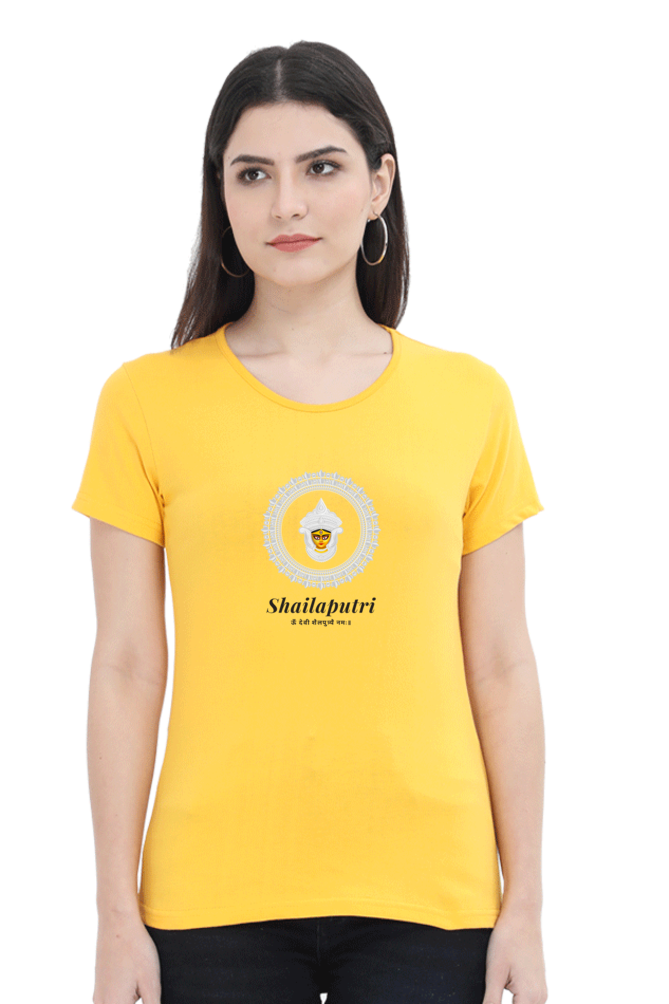 Shailaputri | Embracing the Divine | Durga Puja Tee for Men & Women