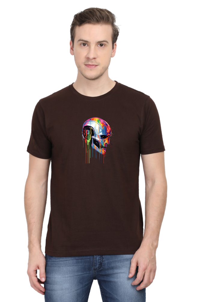 Chromatic Terminator | Futuristic Art Tee | TShirt for AI Lovers