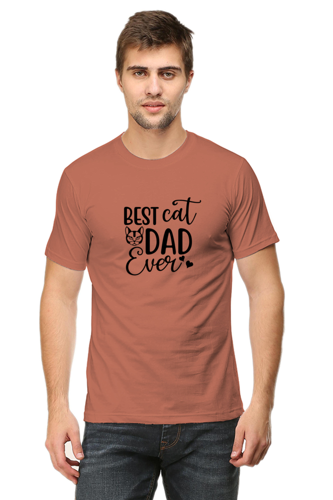 Best Cat Dad Ever | Purr-fectly Proud Cat Dad Tee | Cat Lovers Tshirt for Men