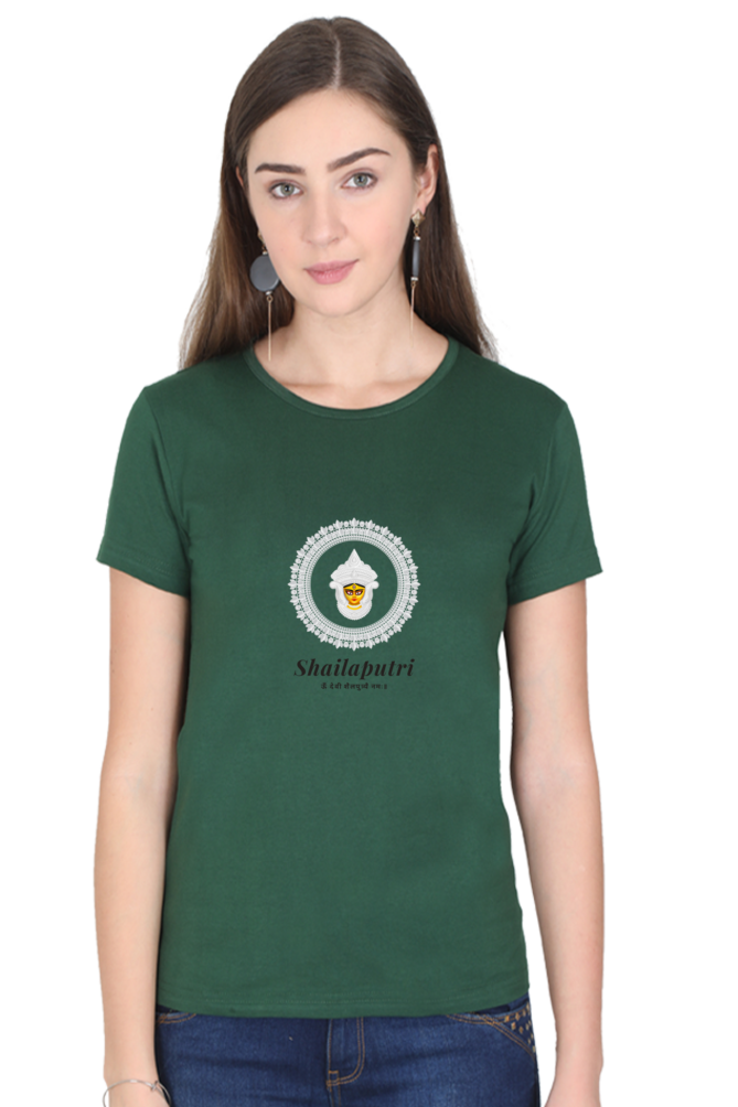 Shailaputri | Embracing the Divine | Durga Puja Tee for Men & Women