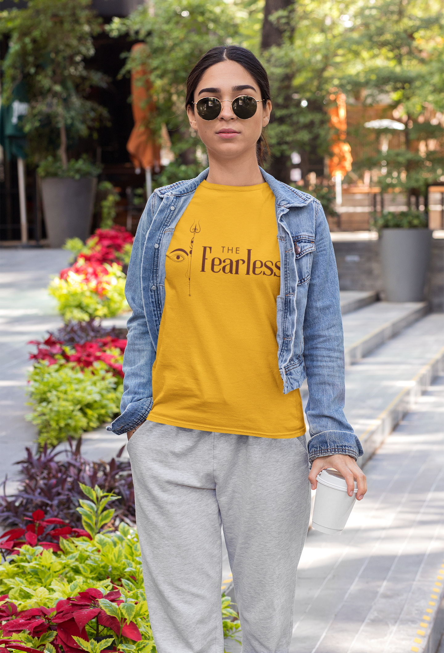 The Fearless | Durga Puja Tribute | Navratri Themed Tshirts for Men & Women